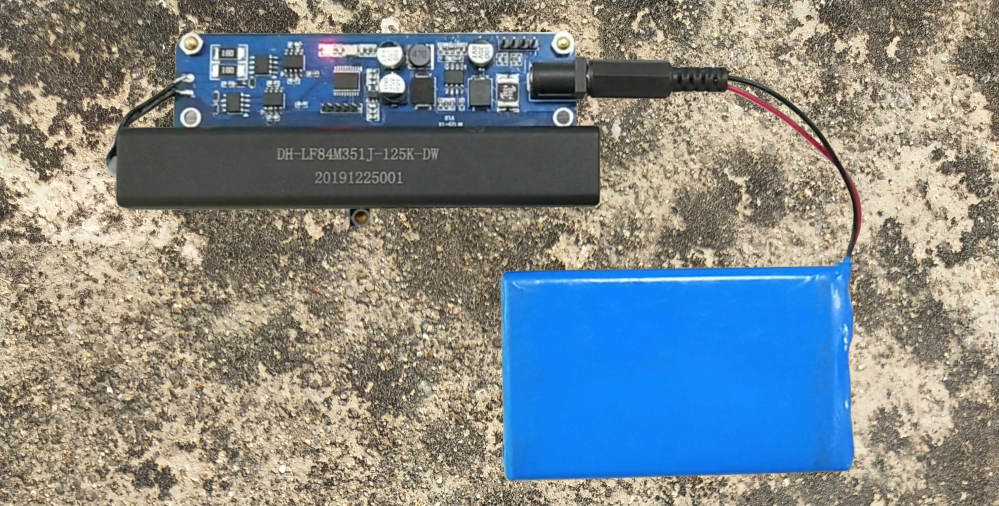 RF125-TX電源接通